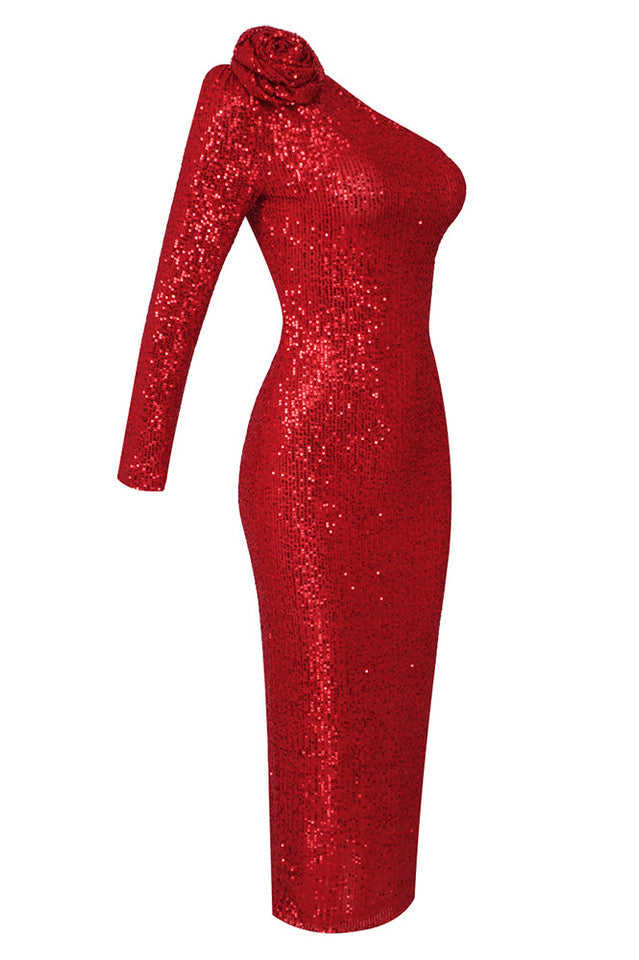 Loretta Sequin Midi Dress | Dress In Beauty