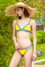 Crocheted Spaghetti Strap Bikini Set - TEVQA