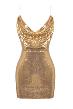 Draped Sequined Tulle Mini Dress - View 11 | TEVQA