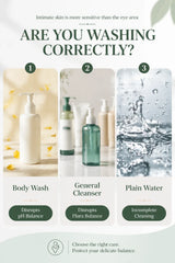 Comparison of different cleansing methods and their impact on pH balance