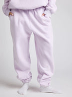 Comfortable fleece joggers with elastic waistband - View 43 | TEVQA