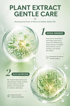 Gentle pH Balancing Cleansing Mousse bottle with botanical illustrations - View 7 | TEVQA