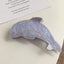 umbo Ocean Predator Acetate Hair Claw Clip - 5.9 Inch Extra Large Clip for Thick Hair - TEVQA