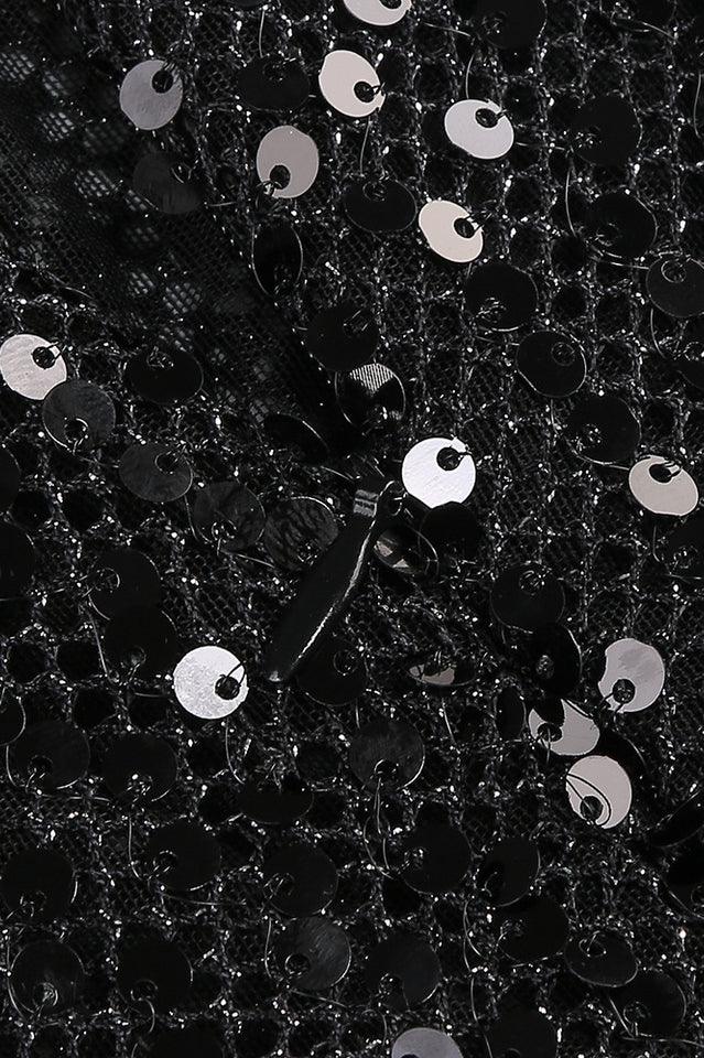 Lorena Sequin Maxi Dress - View 7 | TEVQA