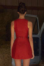 Bethany Sleeveless Bodycon Mini Dress - TEVQA