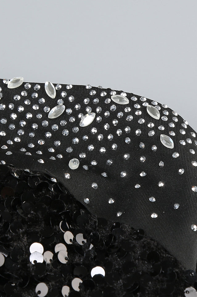 One Shoulder Shiny Sequin Lace Dress | Dress In Beauty