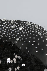 One Shoulder Shiny Sequin Lace Dress | Dress In Beauty