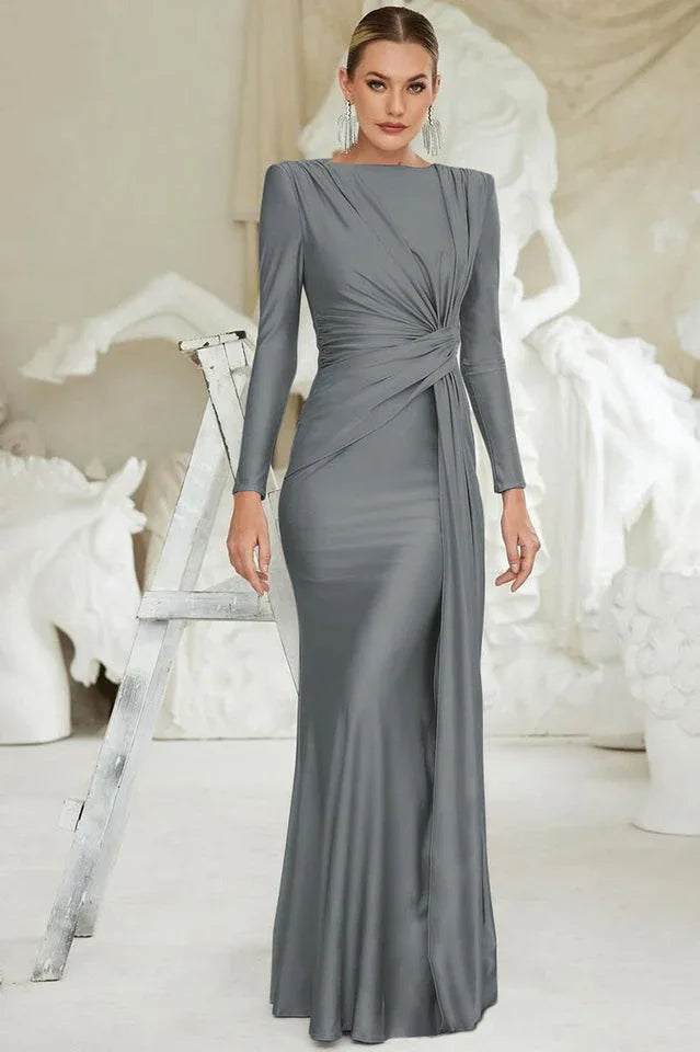 Amanda Twist Front Maxi Dress - View 8 | TEVQA
