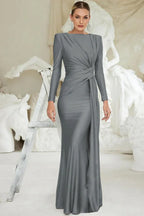 Amanda Twist Front Maxi Dress - View 8 | TEVQA