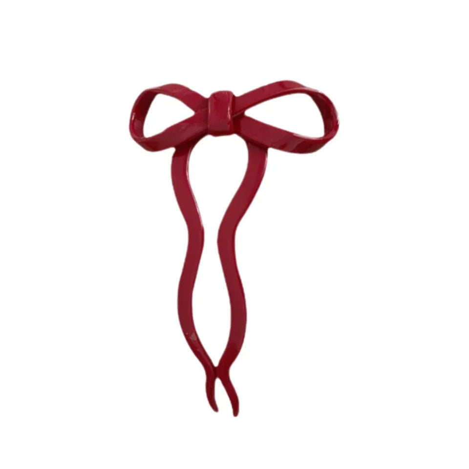 red bow hair fork Main image