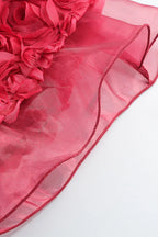 Floral A-Line Dress - View 9 | TEVQA