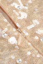 Aeisa High Waist Bubble Beads Dress - TEVQA