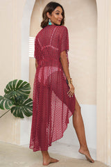 Tied Sheer Cover Up Cardigan | Dress In Beauty