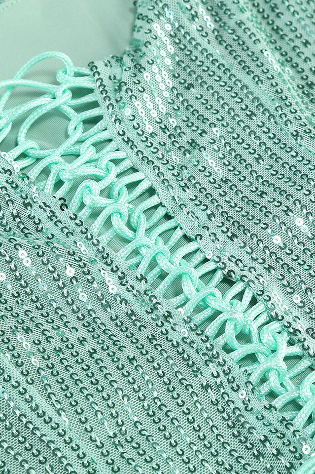 Haya Sequin Corset Maxi Dress | Dress In Beauty