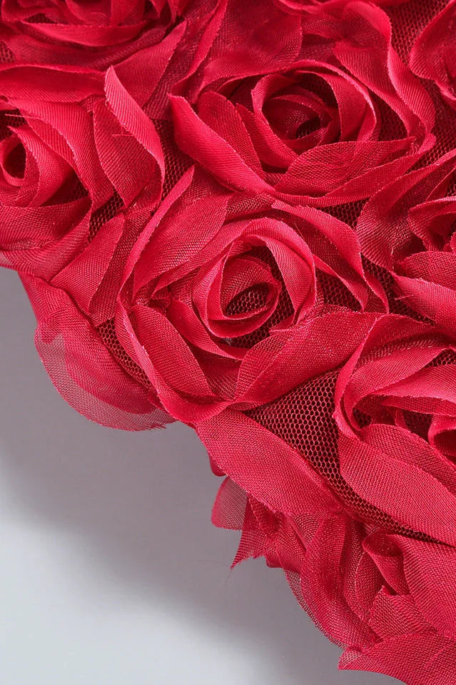 Floral A-Line Dress - View 8 | TEVQA