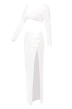 Rose High Split Maxi Dress - View 19 | TEVQA