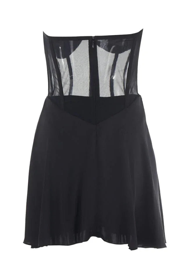 Gemma Strapless Corset Dress - View 15 | TEVQA