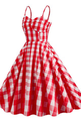 Barbie Movie Margot Pink Plaid Check Dress | Dress In Beauty