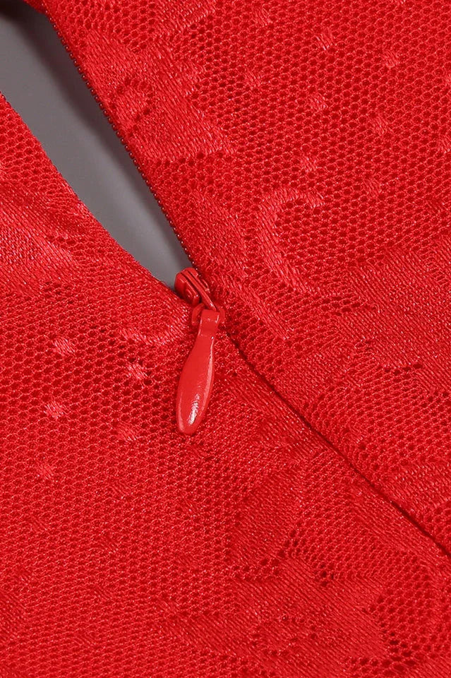 Cutout Puff Sleeve Mini Dress - View 11 | TEVQA