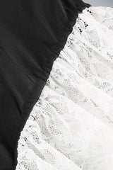 V Neck Lace Embellished Blazer | Dress In Beauty