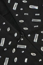 Sequined mesh midi dress - View 9 | TEVQA