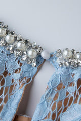 Ariana Floral Lace Sleeveless Midi Dress | Dress In Beauty