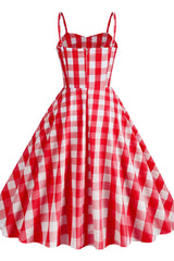 Barbie Movie Margot Pink Plaid Check Dress | Dress In Beauty