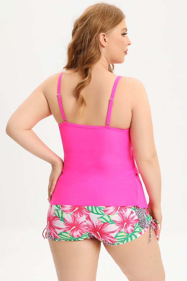 (L-5XL) Plus Size Tankini Swimsuit | Dress In Beauty