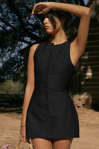 Bethany Sleeveless Bodycon Mini Dress - TEVQA