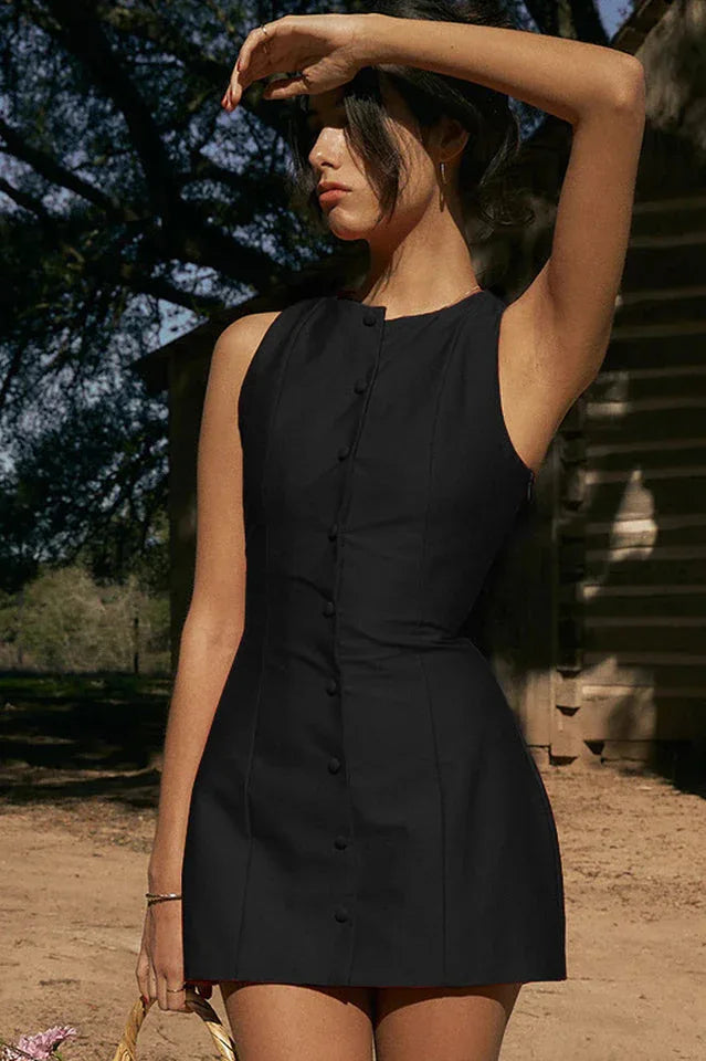 Bethany Sleeveless Bodycon Mini Dress - TEVQA