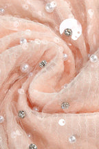 Embellished Strapless Gown - View 9 | TEVQA