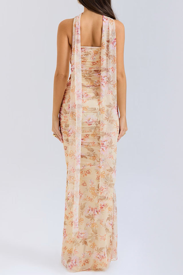 Hallie Corset With Neck Scarf + Skirt Set | Dress In Beauty