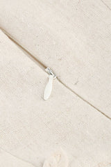 Bice Nude Strapless Bustier Flower Dress | Dress In Beauty