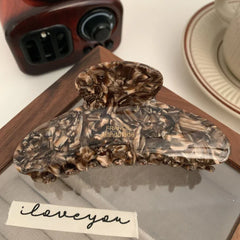 Large Acetate Hair Claw Clip - View 7 | TEVQA