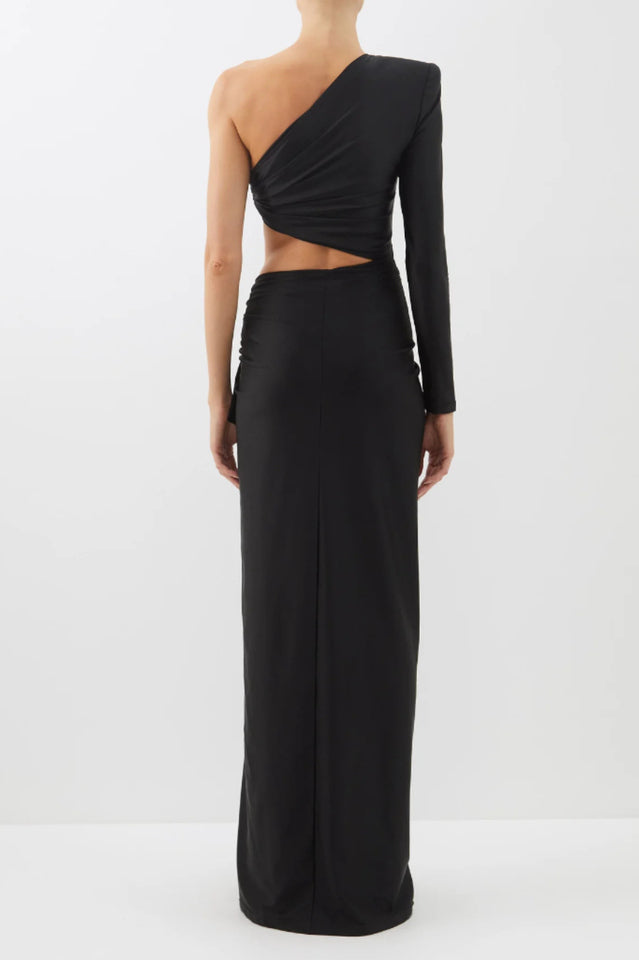 Gathered Single Shoulder Dress | Dress In Beauty