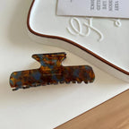 Large French Acetate Hair Claw Clip - View 9 | TEVQA