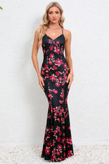 Crisscross Spaghetti Strap Fishtail Dress | Dress In Beauty