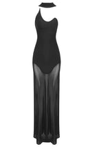 White Strapless Scarf Maxi Dress - TEVQA