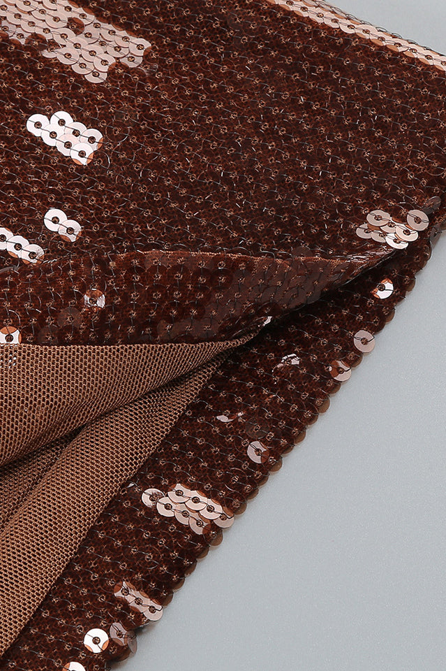 Aoibhe Long Sleeve Sequin Mini Dress | Dress In Beauty