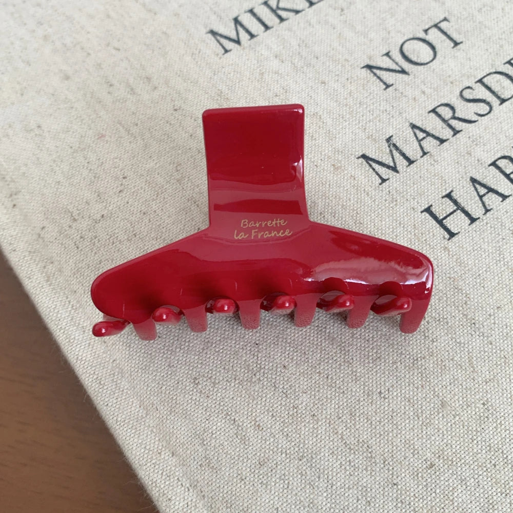 2.8 Inch French Style Acetate Hair Claw Clip - Medium Size
