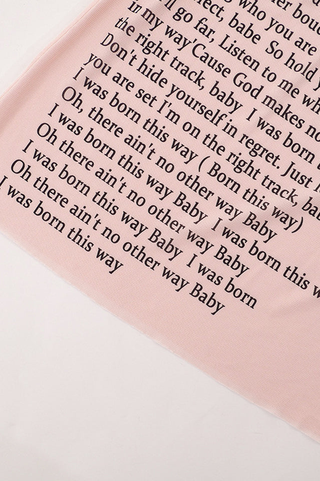 Born this Way Sleeveless Top | Dress In Beauty