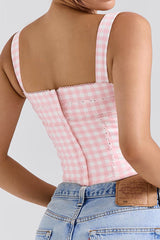 Lottie Shortcake Gingham Corset | Dress In Beauty