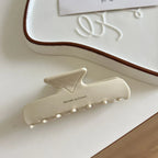 Large French Acetate Hair Claw Clip - View 6 | TEVQA