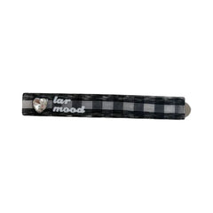 Y2K Preppy Rhinestone Heart Acetate Barrette (2.8 Inch) - TEVQA