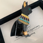 Large Egyptian cat hair claw clip - View 7 | TEVQA