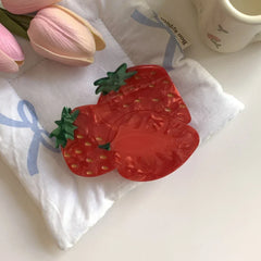 Fruit Salad Acetate Hair Claw Clip - View 13 | TEVQA