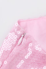 Honey Pink Sequin Maxi Dress | Dress In Beauty