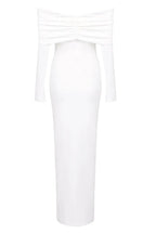 Off Shoulder Midi Dress - View 18 | TEVQA