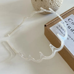 Wavy Comb Headband - Non-Slip Volumizing Toothed Hair Band