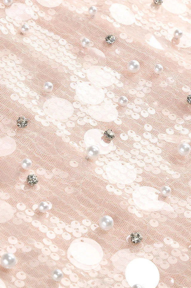 Embellished Strapless Gown - View 8 | TEVQA